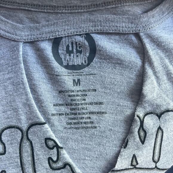 The Who 1982 Womans T Shirt size MD - Picture 2 of 3